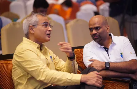 Karthikeyan VK speaking — moment 1